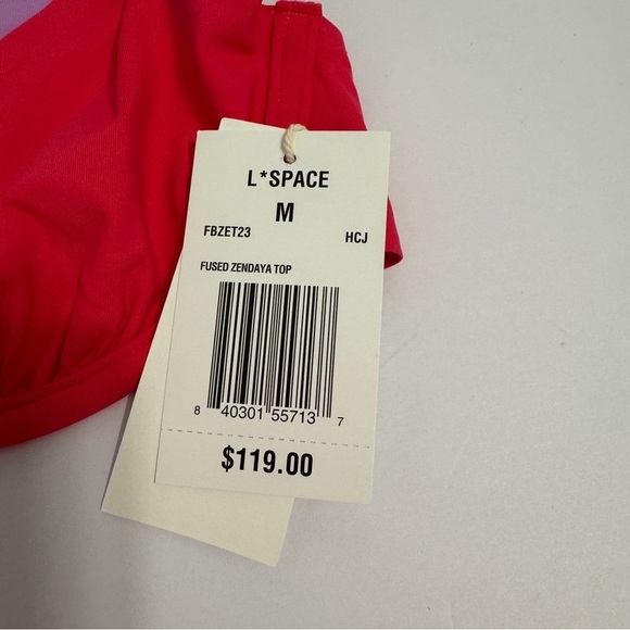 L*Space Colorblock Bikini Set - Zendaya Top & Wilder Bottom - Size M - Picture 7 of 8